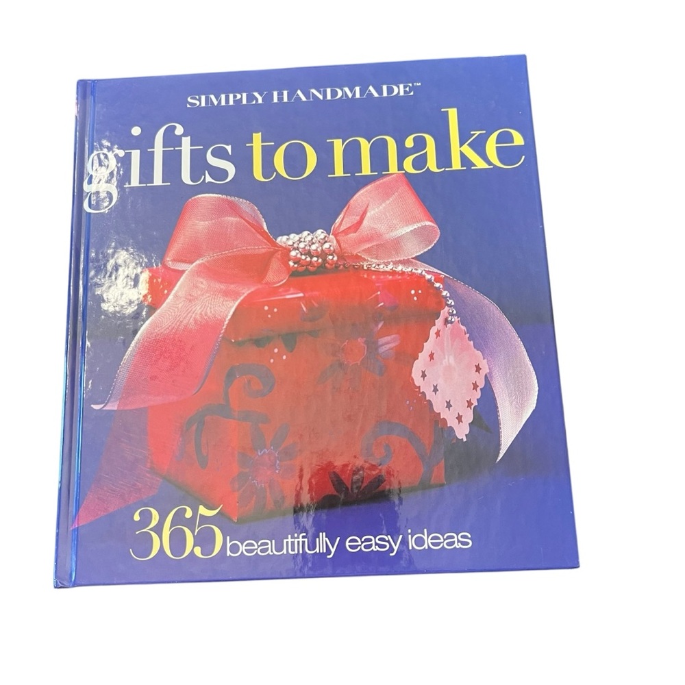 BETTER HOMES & GARDENS SIMPLY HOMEMADE GIFTS TO MAKE 365 EASY IDEAS‎ HARDCOVER